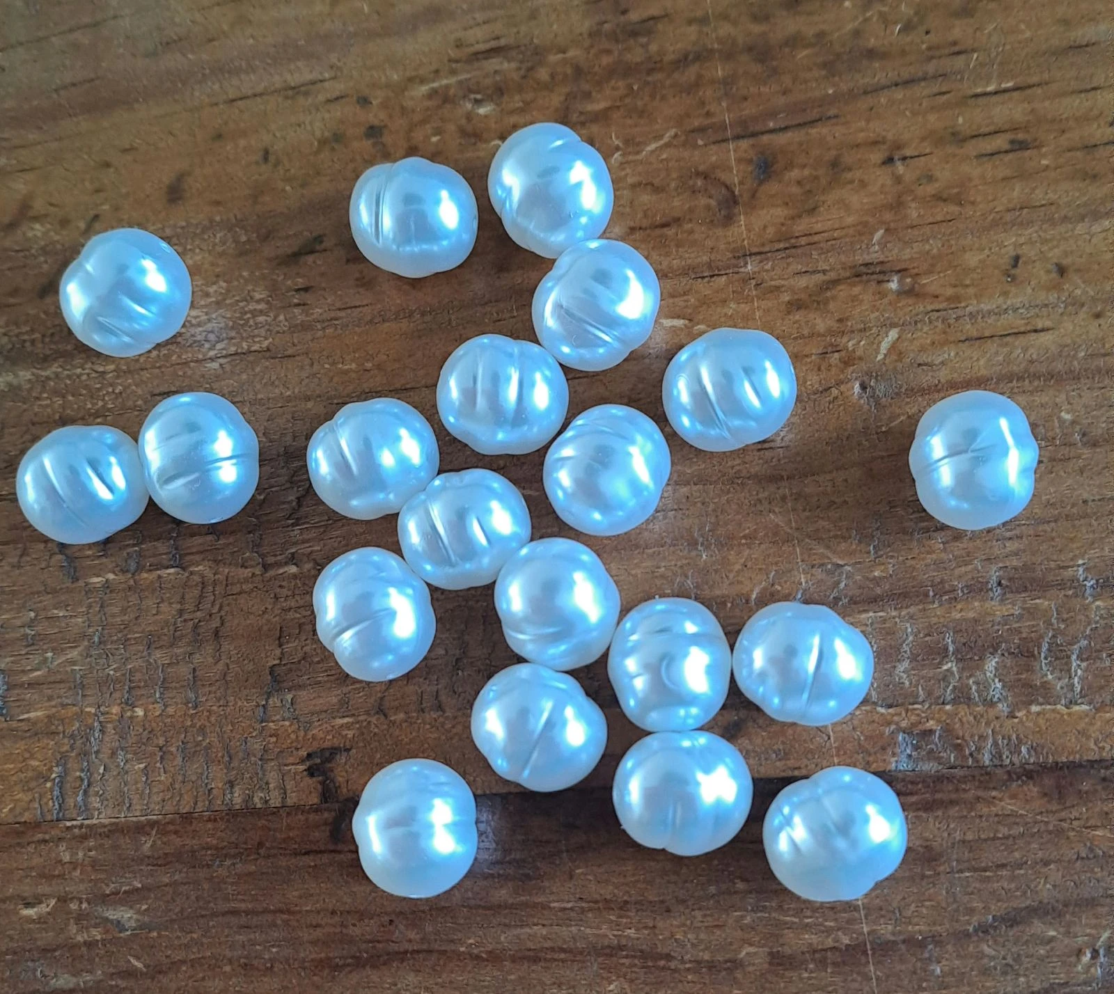 Imitatie zoetwaterparel kralen 13x15mm 20 stuks – photo 2